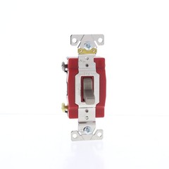 Antimicrobial Copper CuVerro INDUSTRIAL DOUBLE POLE Toggle Switch 20A AH1222CU