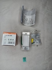 Lutron Homeworks QS HQD-RS-SW, Snow White Switch