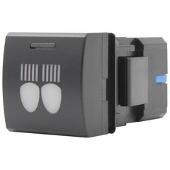 Push Switch 46 STYLES DEEP BLUE LED fit Toyota SQUARE Replacement Landcruiser