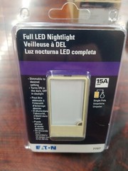 Cooper Wiring 7737V-K Led Nightlight Box, 1W, IVORY
