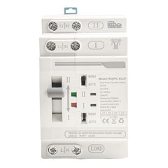 Dual Power Automatic Transfer Switch for Grid and Generator 2P 32A 220V