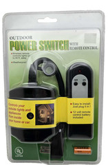 Outdoor Power Switch With Remote Control