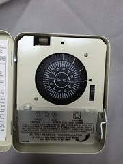Intermatic Electric 24 Hour Timer 125 Volt AC 60Hz Single Pole 25 Amp TL11