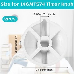 2 Pack Timer Switch Knob Replacement for Intermatic – 146MT574