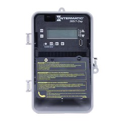 Intermatic Et2725cp Electronic Timer, 7/365 Days, 30A