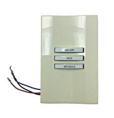Savant 3-Button KEC Keypad Dimmer (Almond) SmartLighting Litetouch