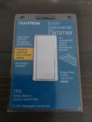 Lutron DVSTV-453PH-WH Diva 0–10V Commercial Dimmer 3-way Single-Pole New I8