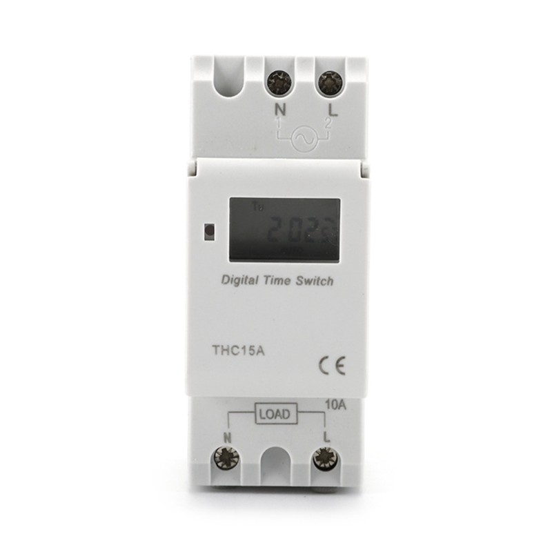 Weekly 7 Day Programmable Timer Relays Electronic Timer Switches DIN Rail Mount