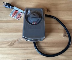Intermatic HB350RCH Heavy Duty Outdoor Mechanical Timer 15 AMP Plug-In w/ Cover