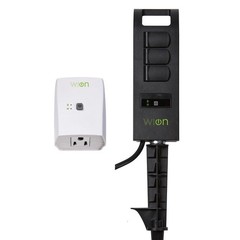 Woods WiOn 50063 Smart Plug-In Indoor and Outdoor Wi-Fi Switch Yard…