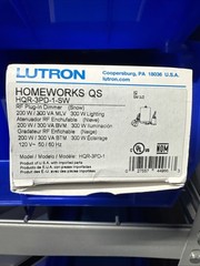 Lutron Homeworks HQR-3PD-1-SW Plug-In Lamp Dimmer