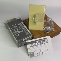Marktime #90008, Wall Box Time Switch, 6 Mins, 20A @125VAC, New NOS