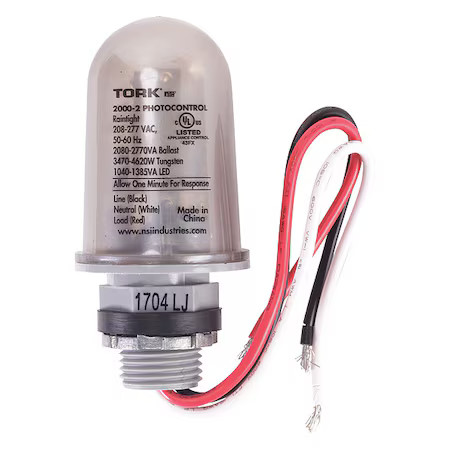 Nsi Tork 2000-2 Compact Fluorescent, Hid, Inductive, Led Photocontrol, 4,