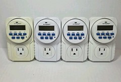 4 Autopilot Hydrofarm TM01715 7-Day Digital Timer 1725W 15A 6D2 Working