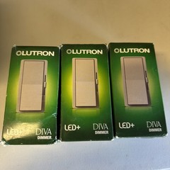 LOT OF 3 – Lutron DVCL-153PR-GR Dimmer Wall Switch – Gray #1928