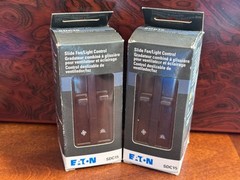 Eaton SDC15 Slide Fan/Light Control 3-Speed 300W – Dimmer – 2 Pack – Brown