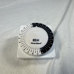 Indoor 24Hour Daily Mechanical Dual Outlet Light Timer Hydroponics Plug In WORKS