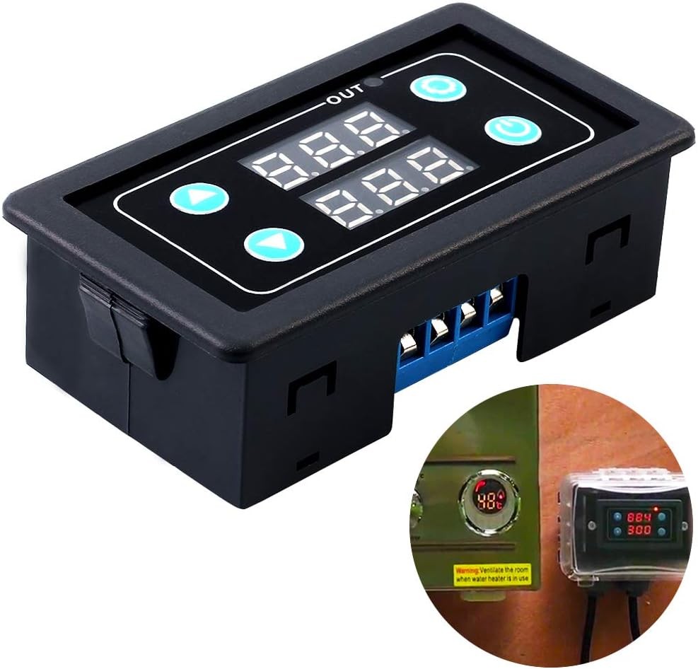 Timer Relay, Icstation Time Delay Switch AC 110V 120V Ac 85-265v