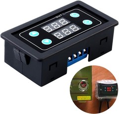 Timer Relay, Icstation Time Delay Switch AC 110V 120V Ac 85-265v