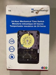 T103 Series 40 Amp 125-Volt DPST 24-Hour Mechanical Time Switch with Enclosure