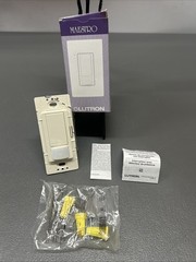 Lutron MS-OPS2-LA Occupancy Sensor Switch Light Almond 120V XCT Halogen/LED/CFL