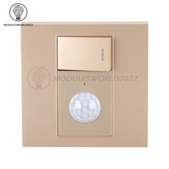AC110V-240V 50HZ/60HZ Smart Home Motion Sensor Light Switch 7M Sensing Range
