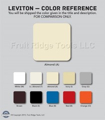 Leviton 5693-2A Almond Commercial 3-Way Decora Rocker Wall Light Switch 15A