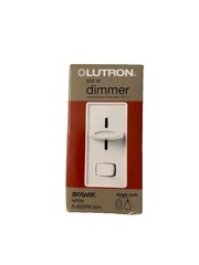 Lutron S-600PR-WH Incandescent Halogen 120V 600W Dimmer Skylark White