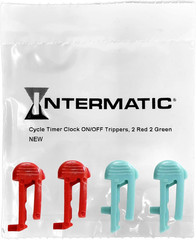 Cycle Timer Clock ON/OFF Plastic Switch Trippers – P1000 PB PF1100 Series, 2 Red