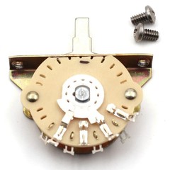Manual 3-Way Blade Switch for Fender Stratocaster & Telecaster – Metal Housing