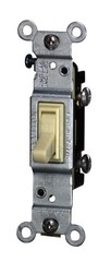 Leviton 15 Amp, 120 Volt, Toggle Co/Alr 1 Count (Pack of 1), Ivory