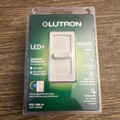 Lutron CTCL-150H-LA LED 150W Dimmer Switch Light Almond