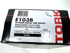 Nsi Tork E103b Electronic Timer, 24 Hr, Dpst New (Open Box)