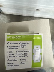 Leviton IP710-D0Z 120/277VAC Single Pole 3-Way Dimmer Switch