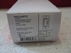 Legrand RHCL453PTC Radiant LED/CFL Dimmer Switch 450W Tri-Color SP/3-Way