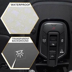 Rocker Switch Sticker for Circuit Panel Car Boat Dashboard Switch Control Decal