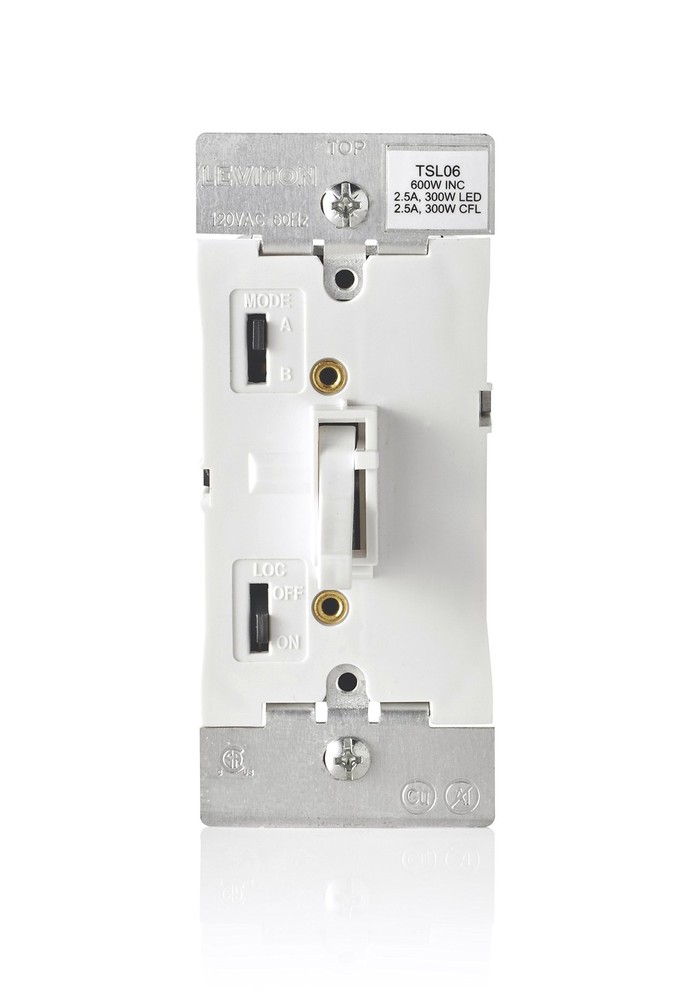 Leviton Toggle Slide Dimmer Switch for Dimmable LED, Halogen and Incandescent…