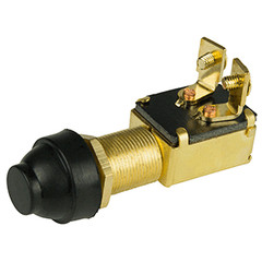 BEP 2-Position SPST Push Button Switch – OFF/(ON)