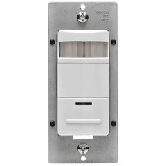 Decora 120/277-Volt AC White Occupancy PIR Sensor ODS10-IHW