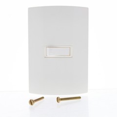 Leviton Basica BAS-000A1-00B White Single Pole Switch Rocker 10A 250V