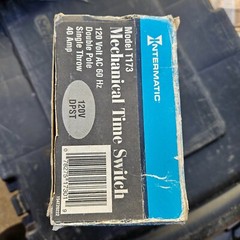 Intermatic T173 24HR Mechanical Time Switch 40A 120/277V DPST