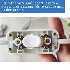 Inline Cord Switch, 2PCS On/Off Lamp Control Appliance Switch AC120V 10A, 250…