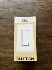 Lutron Diva Dimmer DVRP-253P-WH | Electronic LV | Single Pole – 3Way