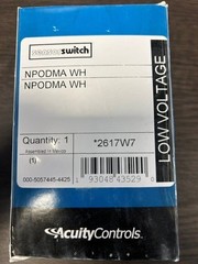 Acuity Controls N Light NPODMA WH