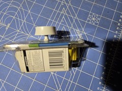 GE 1802C White & Light Almond Color Push On/Off Dimmer single or two switch