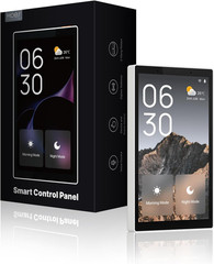 Smart Home Touchscreen Control Panel 5 Inch In Wall Alexa Compatible with Smart