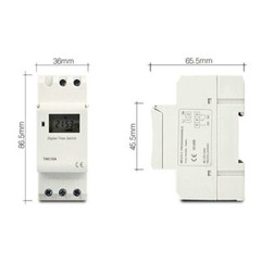 THC15A AC220V/50Hz Digital LCD Power Programmable Timer Switch Relay 16A Amp