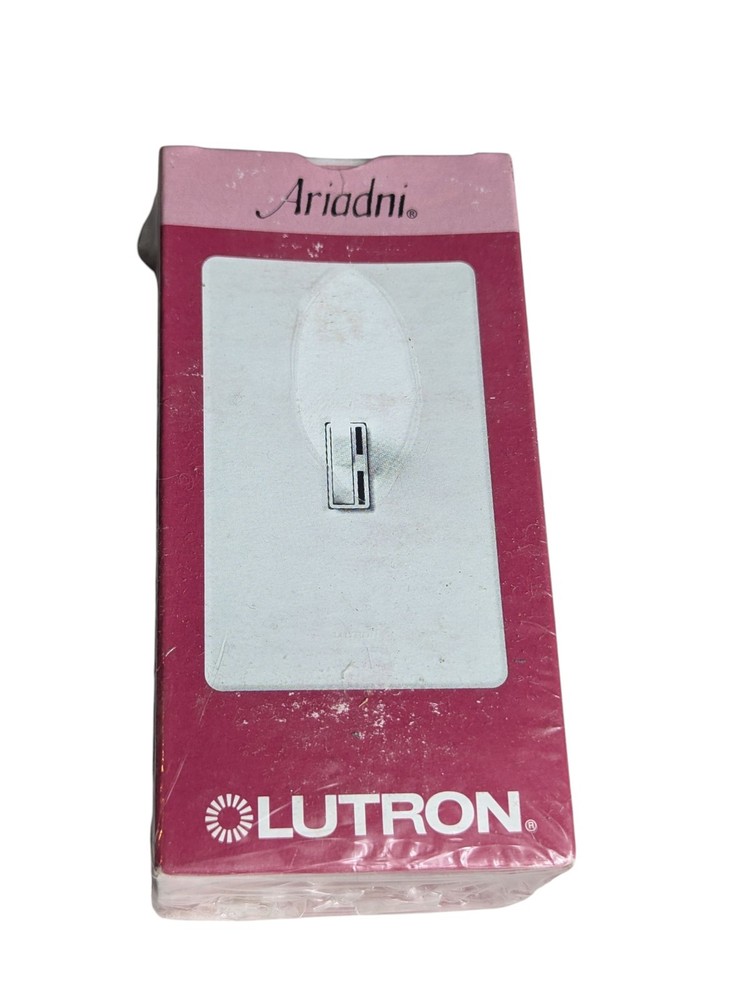 New Lutron Ariadni AY-600P-LA Toggle Dimmer 600W Single Pole Almond Preset