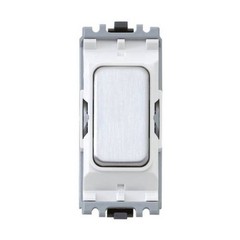 MK Electric Grid Plus 1 Module Blank White Insert – 2 Pack