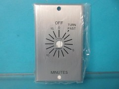 NSI TORK SPRING-WOUND AUTO OFF TIMER RANGE 0 TO 15 MIN C515M IN WALL INDOOR